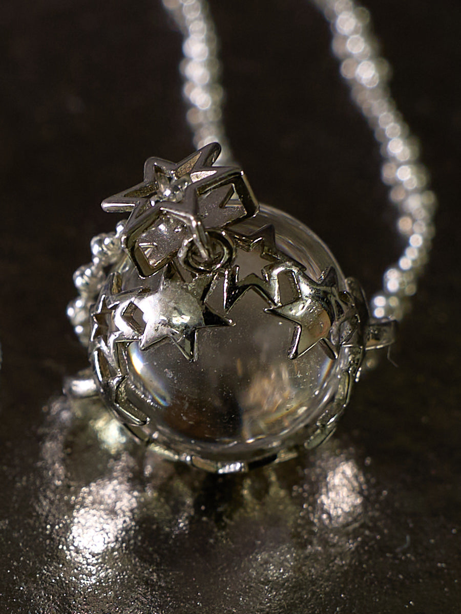 Celestial Clarity Clear Quartz Necklace