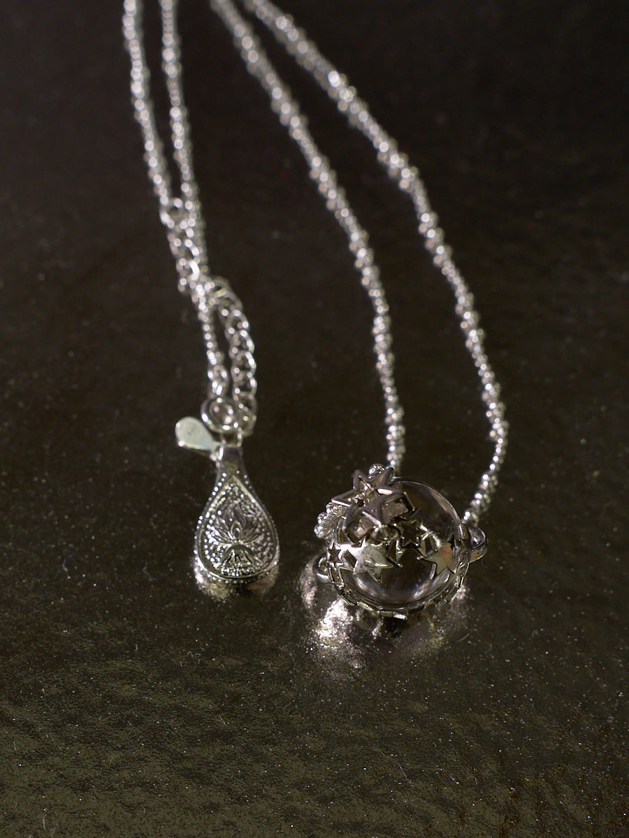 Celestial Clarity Clear Quartz Necklace