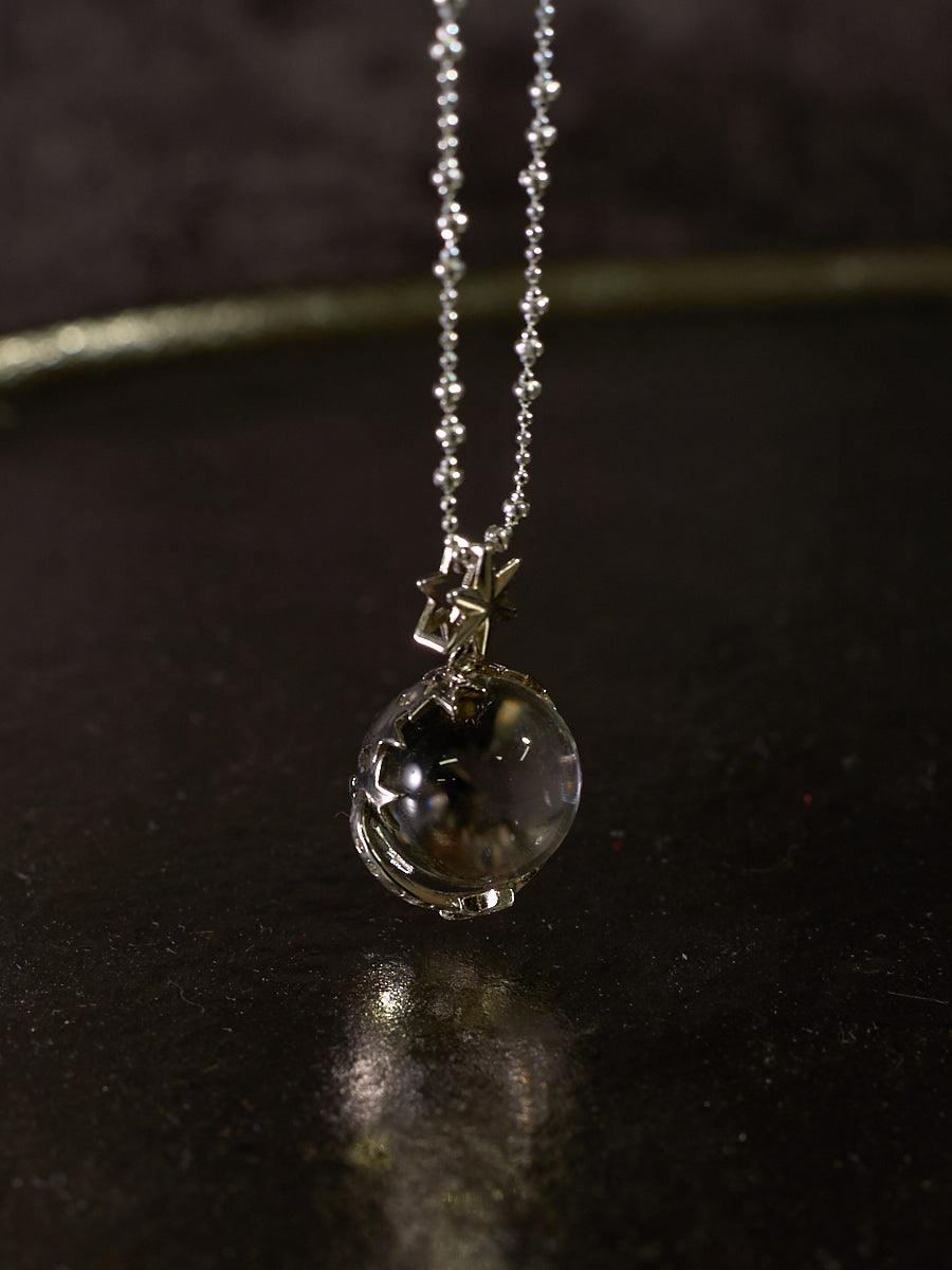 Celestial Clarity Clear Quartz Necklace