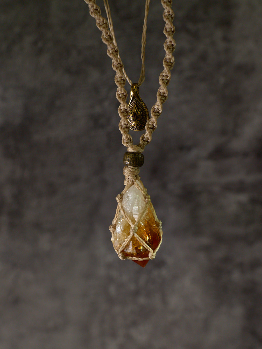 Citrine Prosperity Necklace