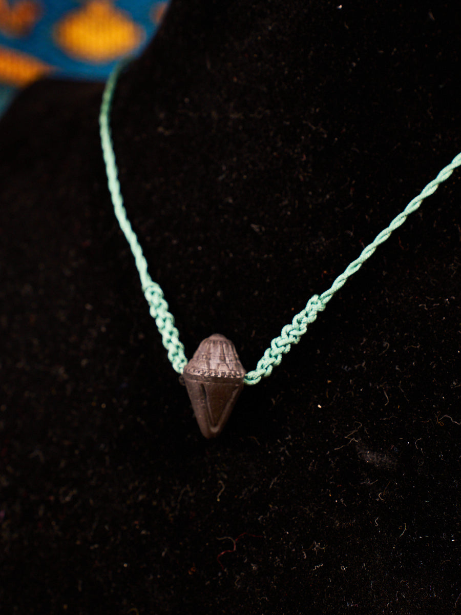 Sacred Heart Tsa-Tsa Clay Tibetan Pendant Necklace