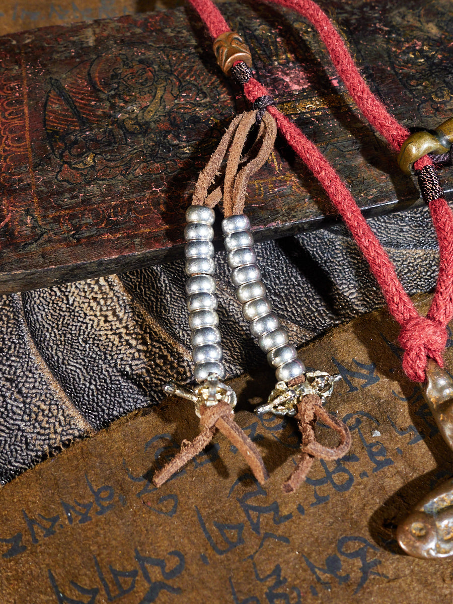 Sky-Iron Cross Vajra Guardian Thokcha Necklace