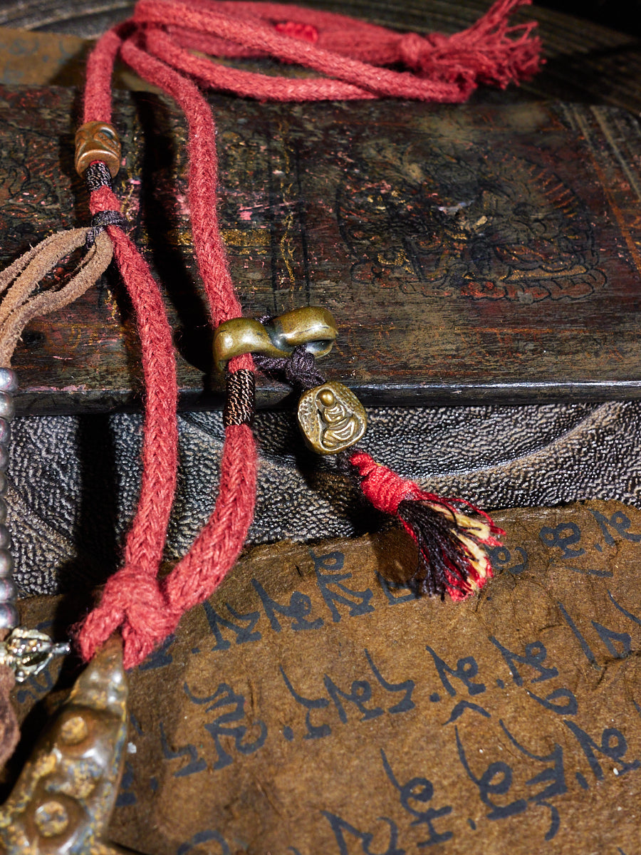 Sky-Iron Cross Vajra Guardian Thokcha Necklace