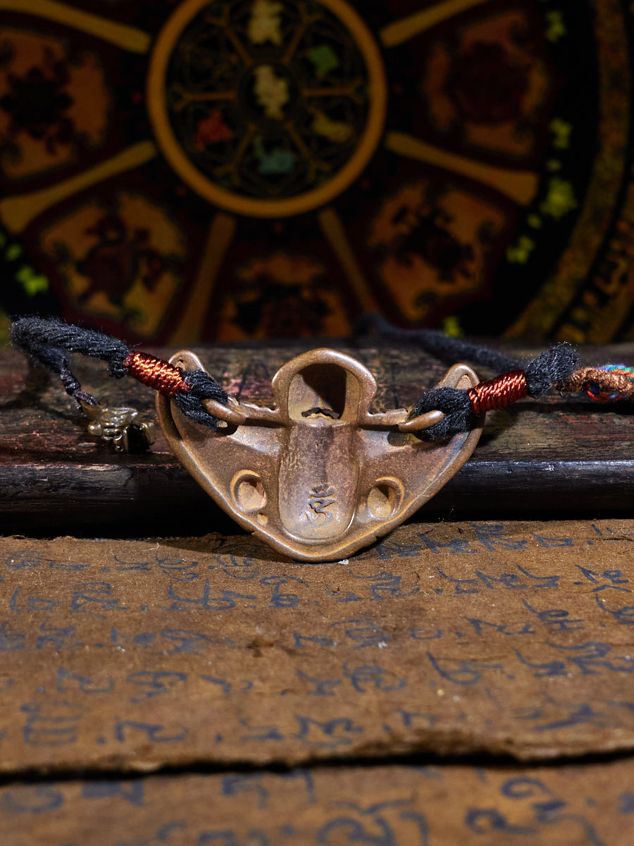 Ancient Thokcha Winged Garuda Amulet Necklace