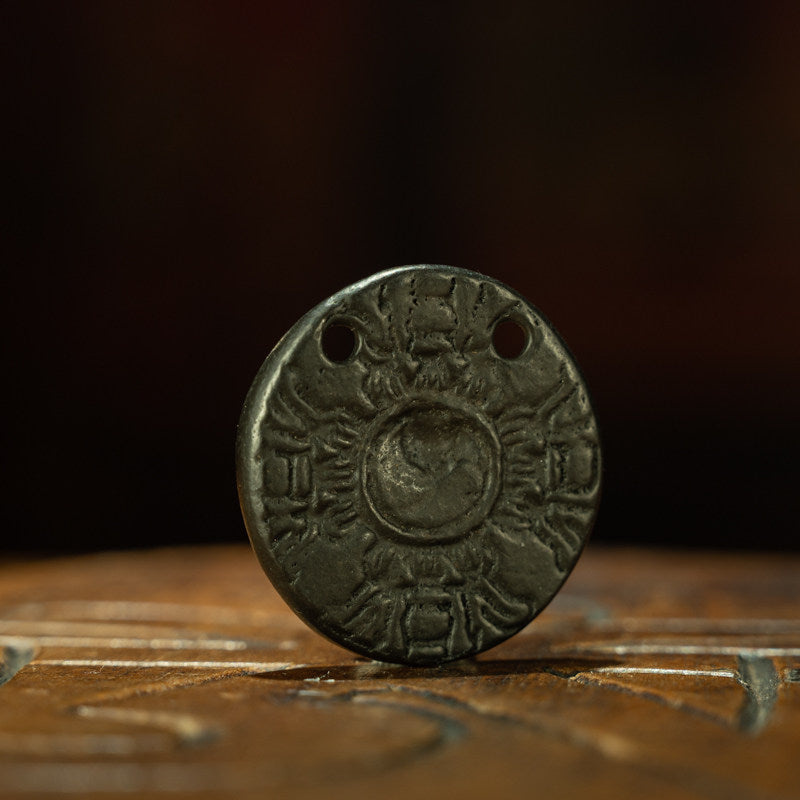 Tibetan Thokcha Garuda Pendant – Rare Guge Kingdom Meteorite Iron Amulet