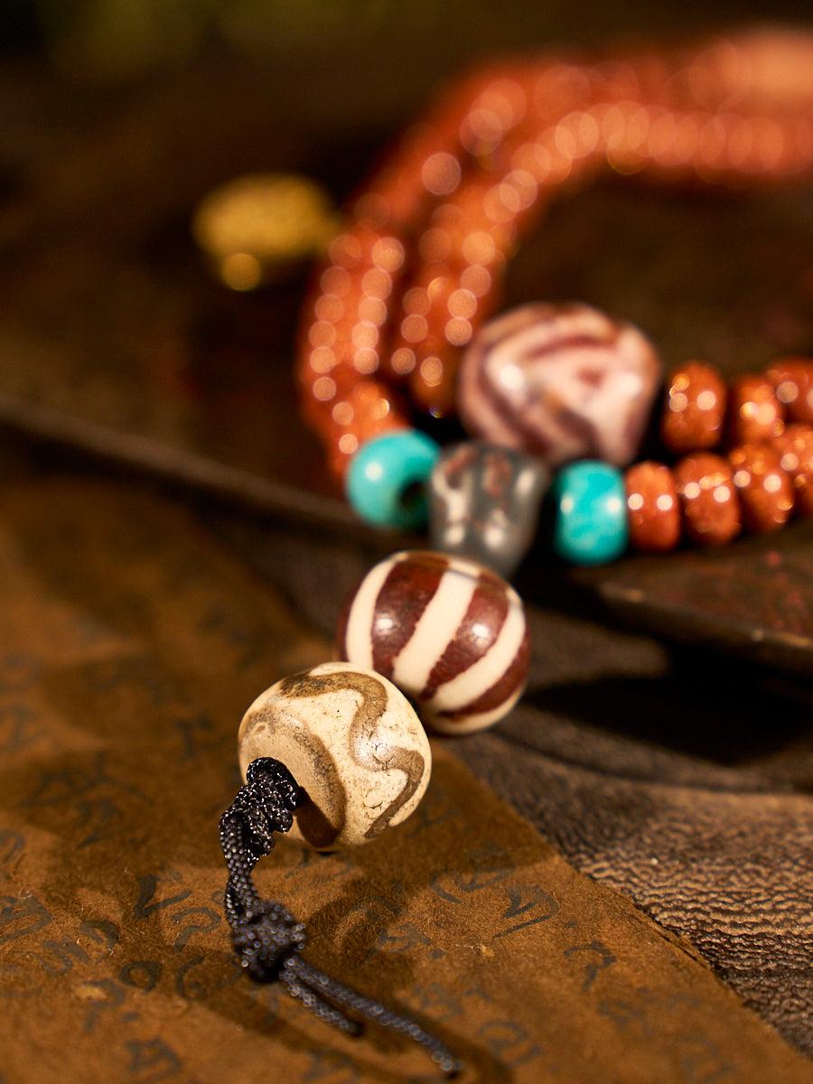 Golden Energy Sandstone Necklace