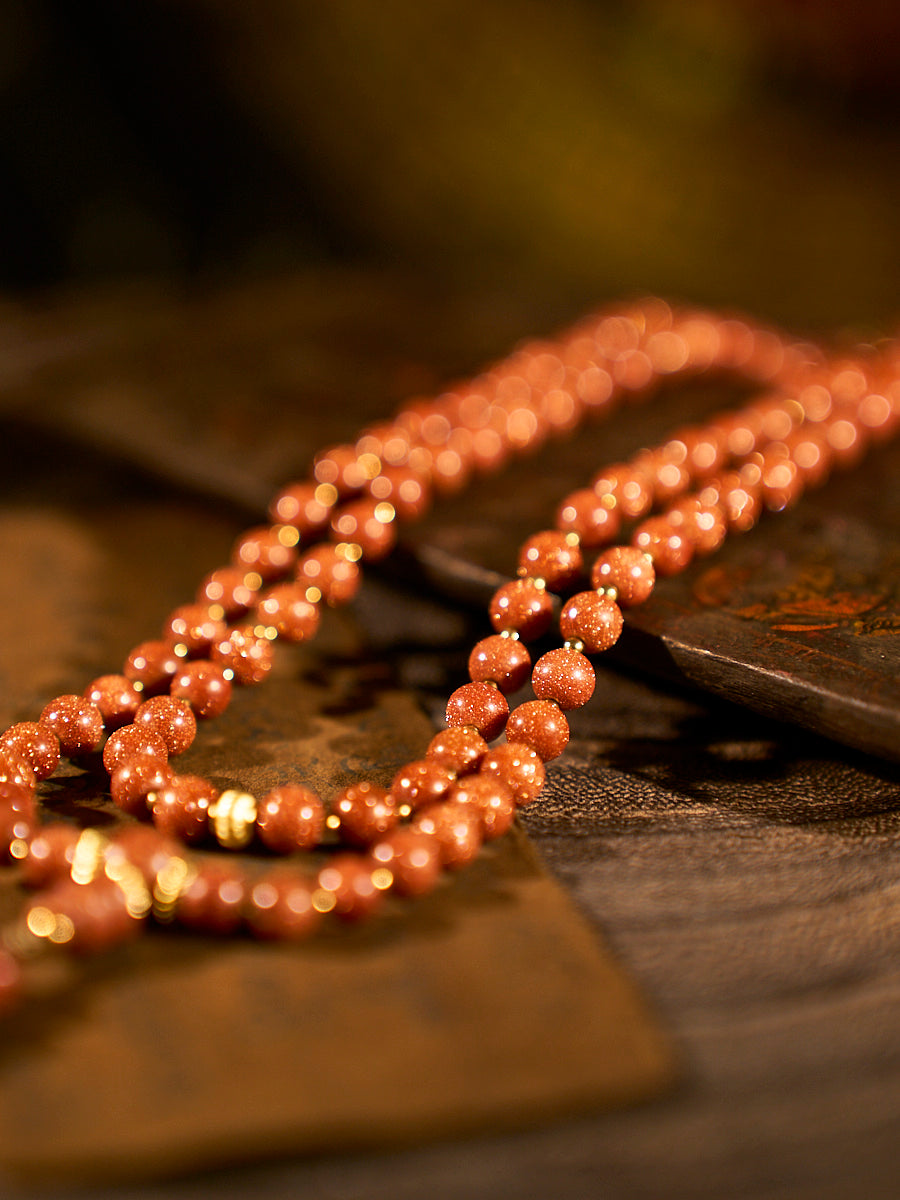 Radiant Goldstone Necklace