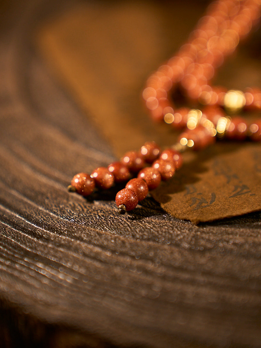 Radiant Goldstone Necklace