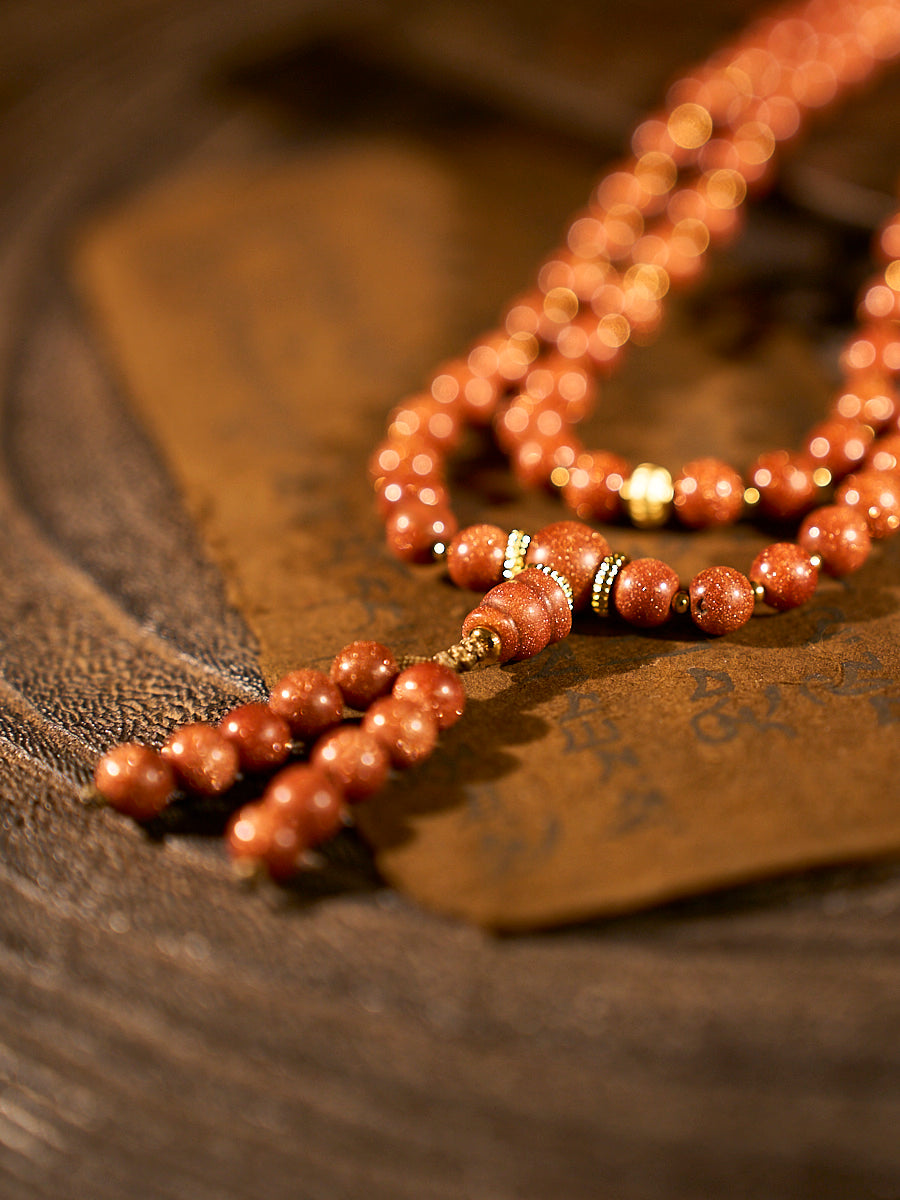 Radiant Goldstone Necklace
