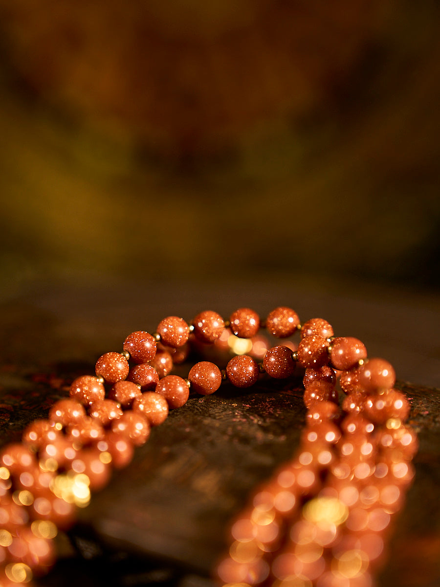 Radiant Goldstone Necklace