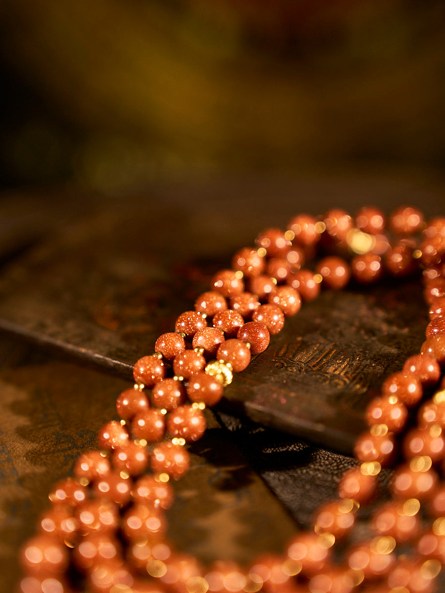 Radiant Goldstone Necklace