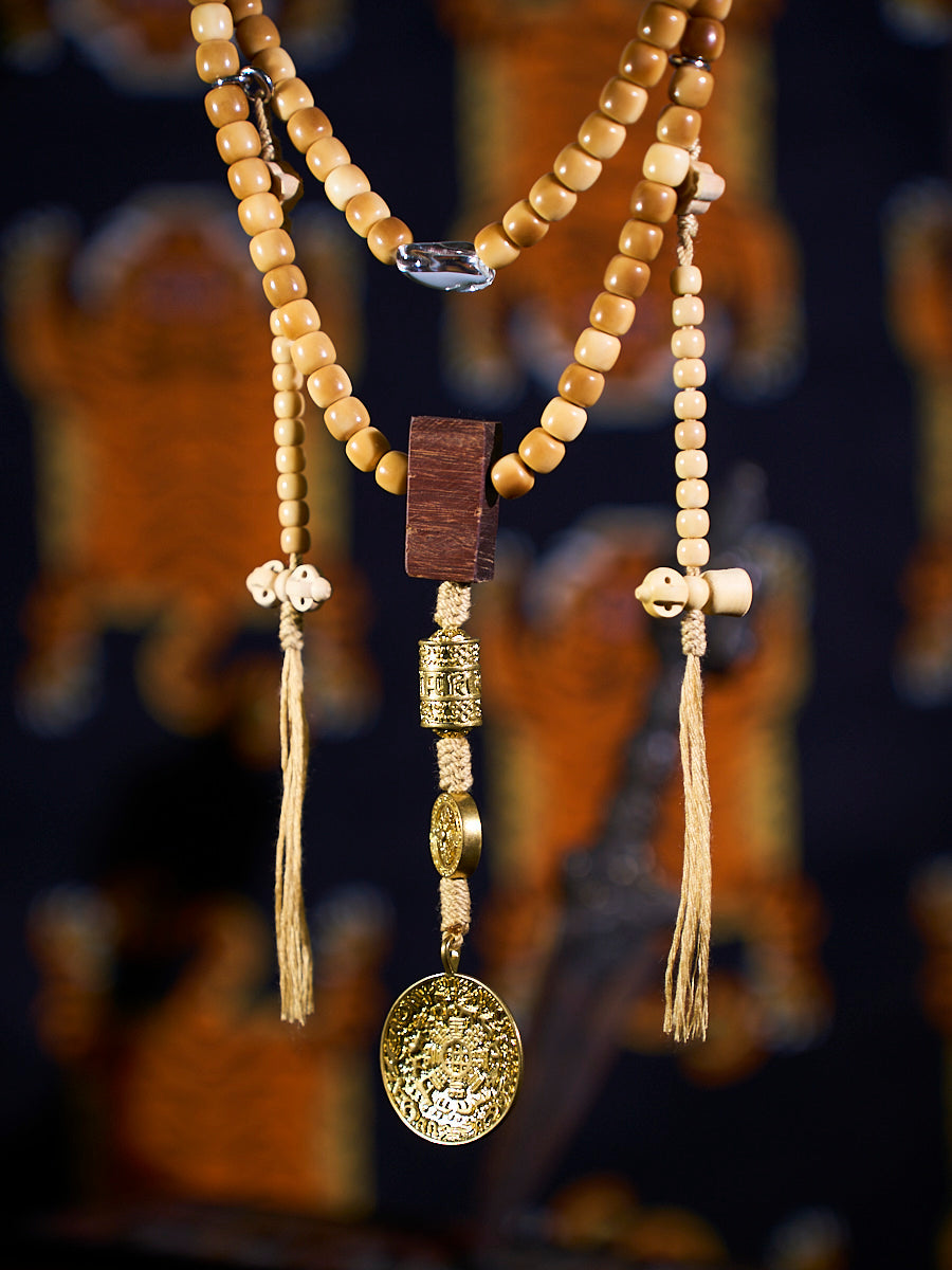 Kailash Energy - Tibetan Prosperity Mala Necklace
