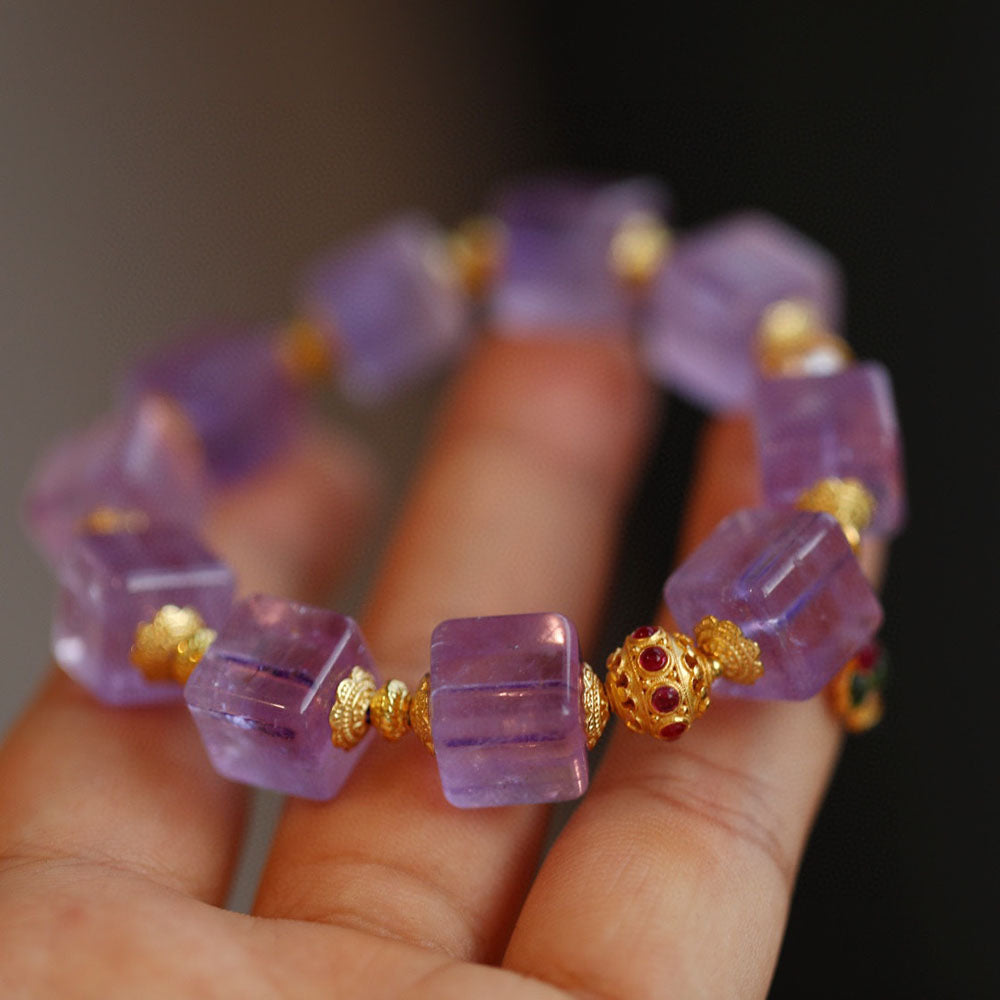 Celestial Blessing Harmony Amethyst Bracelet