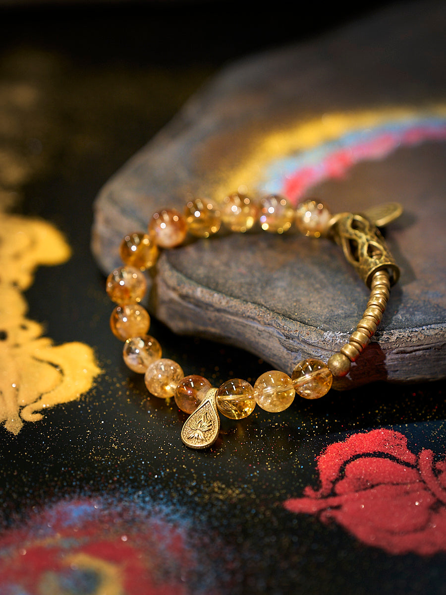 Morning Light · Citrine Pause Bracelet