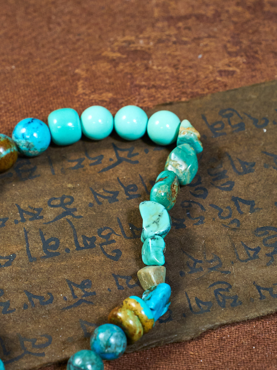 Turquoise Tsa-Tsa Charm Bracelet
