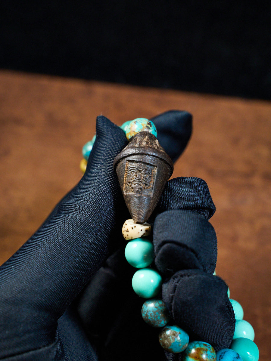 Turquoise Tsa-Tsa Charm Bracelet