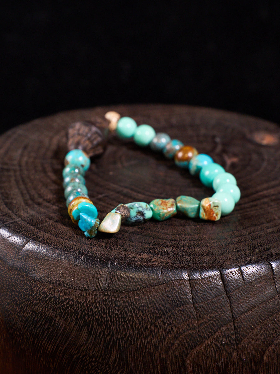 Turquoise Tsa-Tsa Charm Bracelet