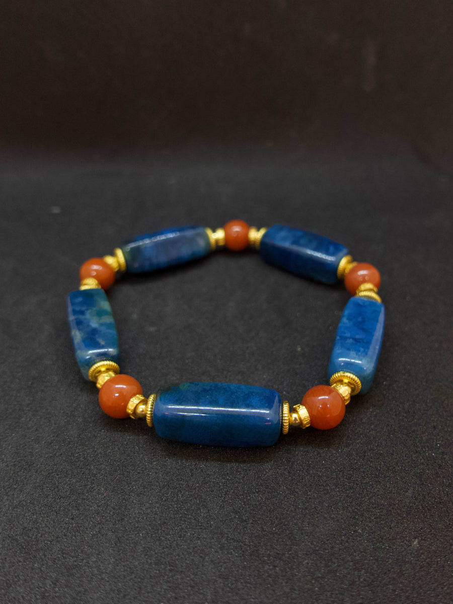 Agatized Coral Spiritual Purity Bracelet