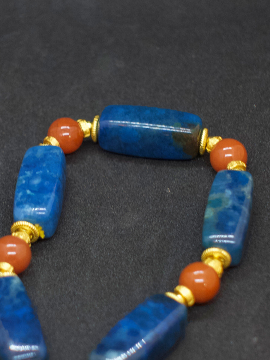 Agatized Coral Spiritual Purity Bracelet