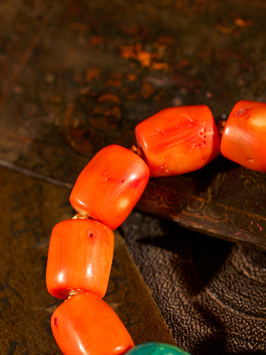 Serene Courage Sea Bamboo Coral Bracelet