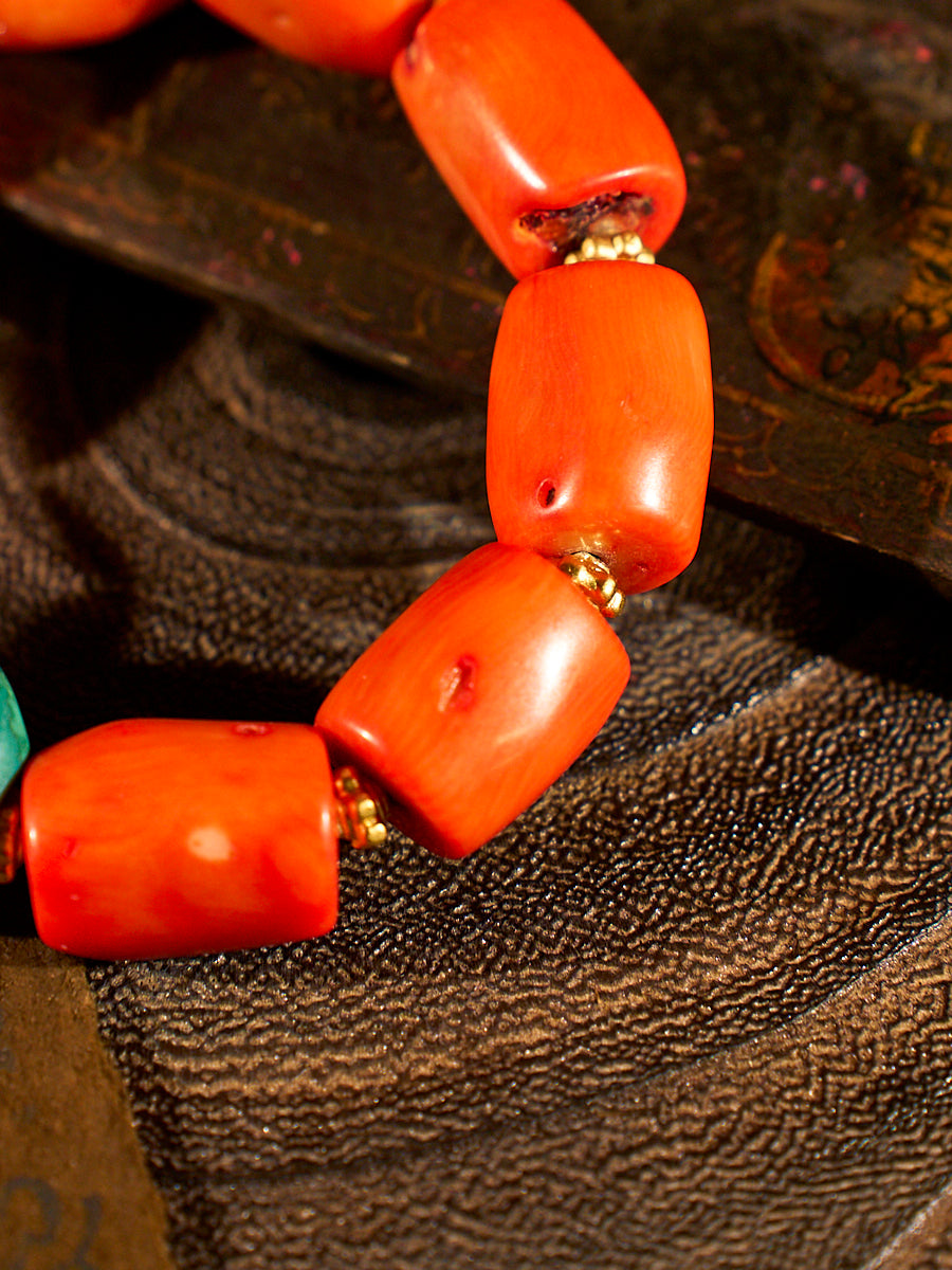 Serene Courage Sea Bamboo Coral Bracelet