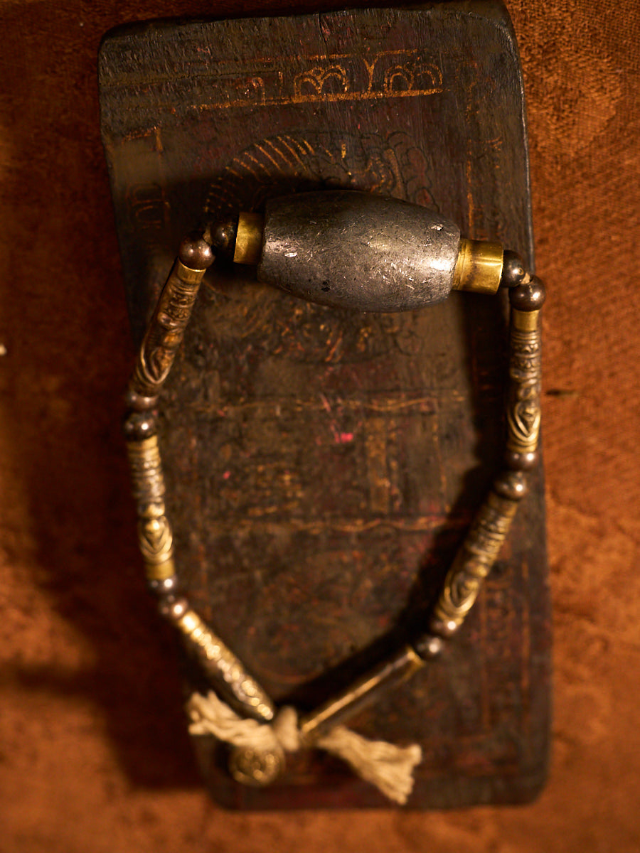 Celestial Iron Wisdom Bracelet | Spiritual Protection, Good Fortune & Inner Strength