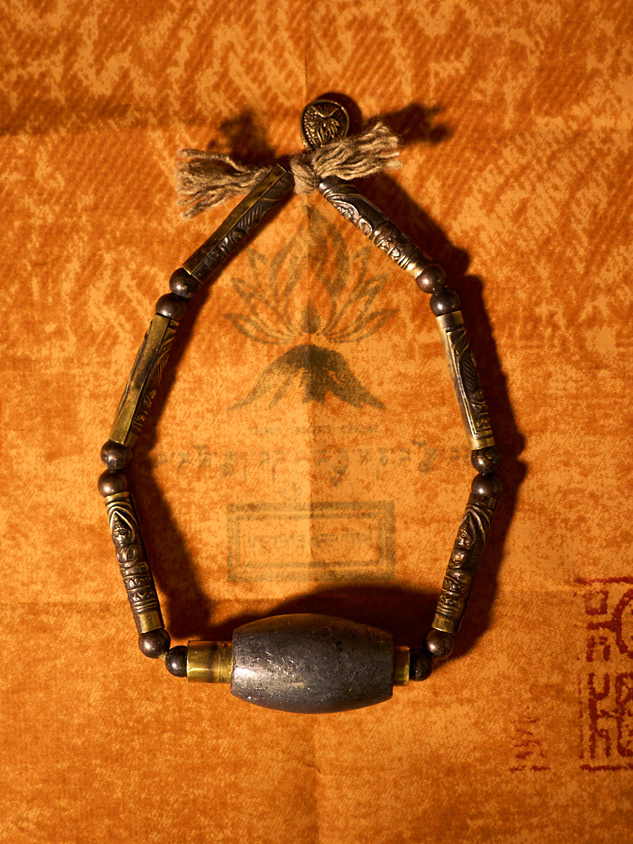 Celestial Iron Wisdom Bracelet | Spiritual Protection, Good Fortune & Inner Strength