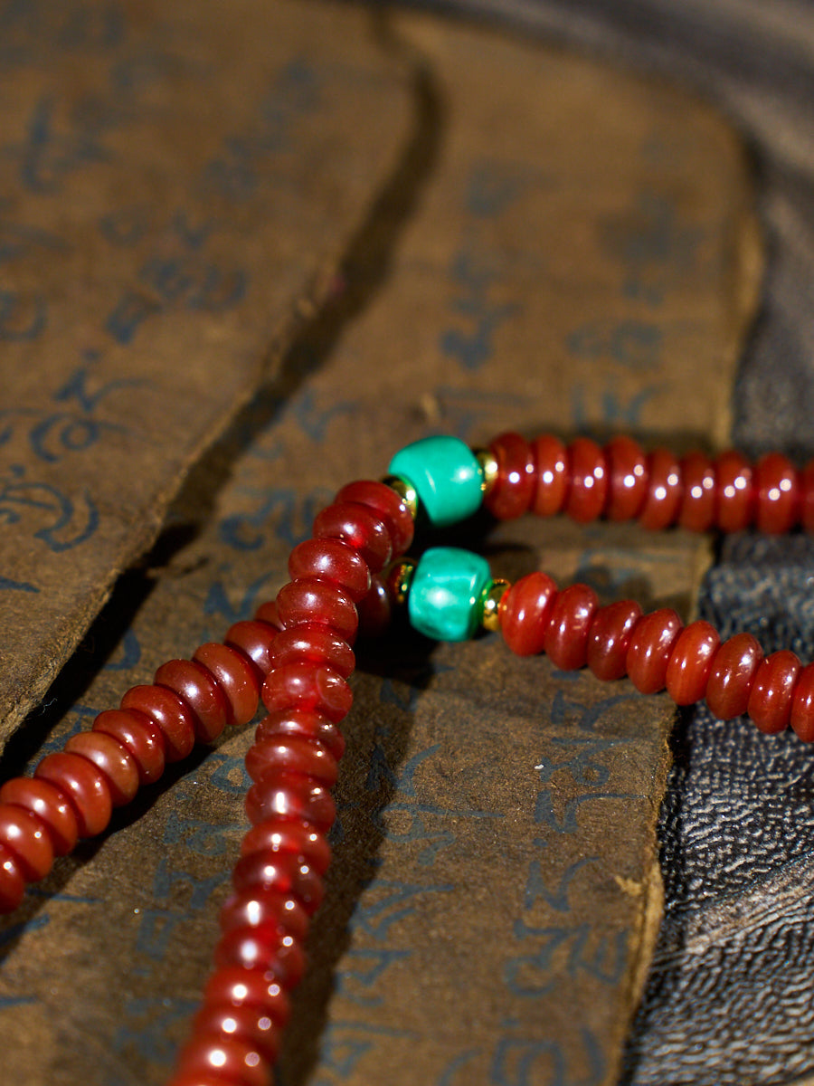 Turquoise Agate Karma-Guard Bracelet
