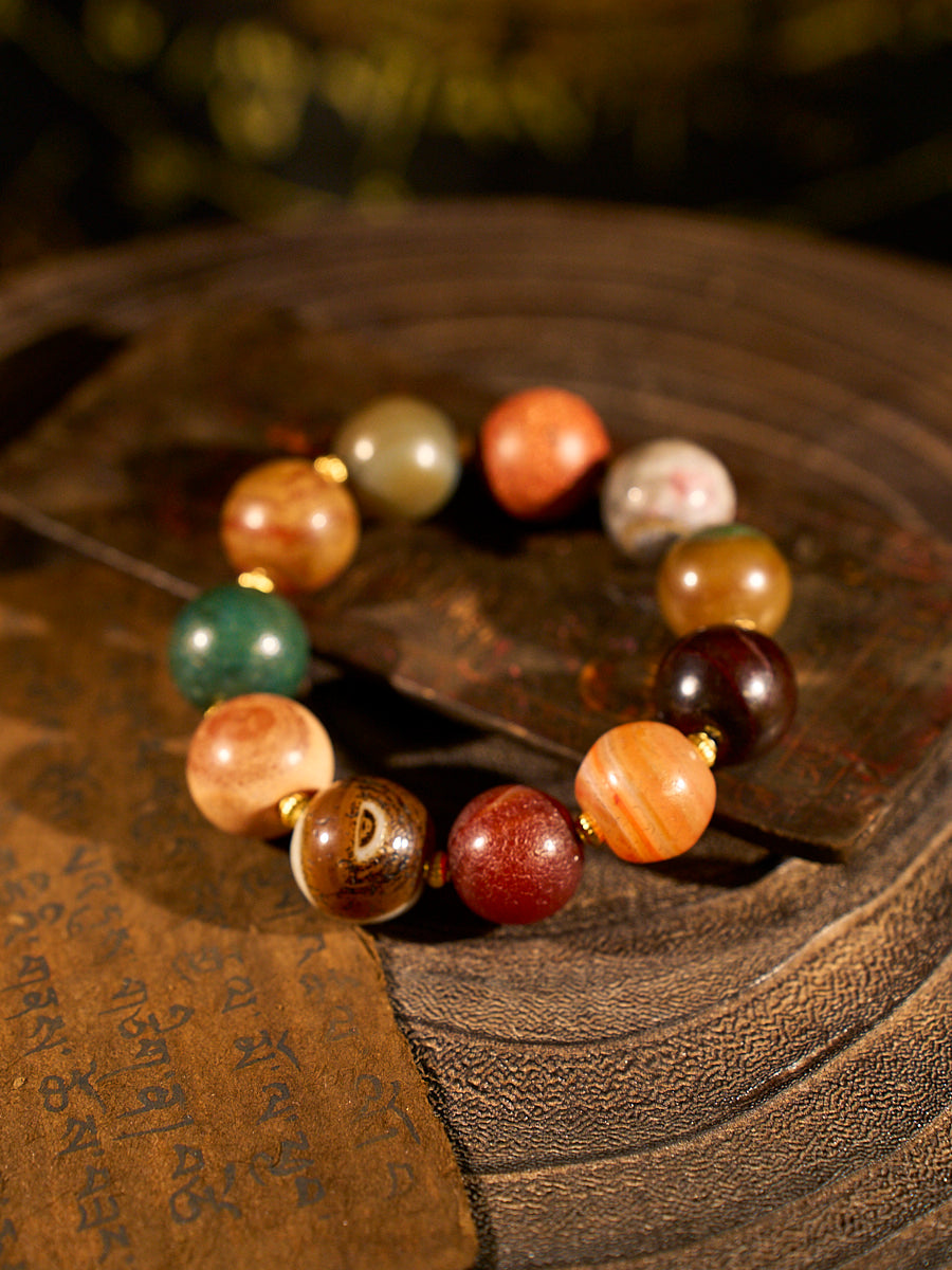 Prosper Balance Ancient Agate Bracelet