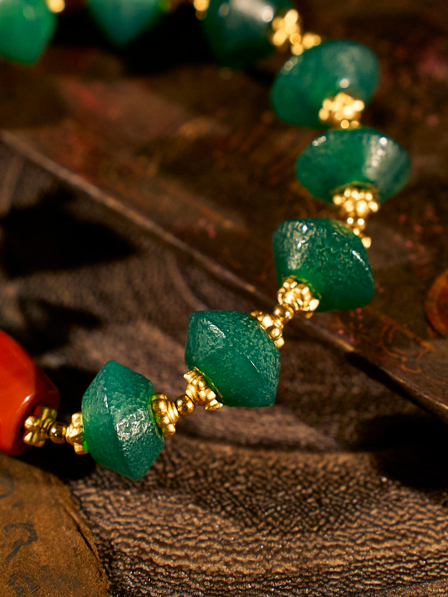 Serenity Radiant Glaze Glass Bracelet