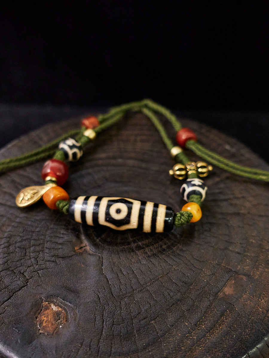Tri-Eye Guardian Talisman Necklace