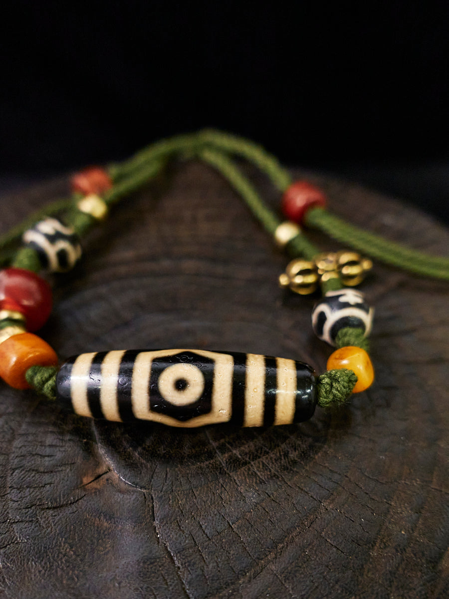 Tri-Eye Guardian Talisman Necklace