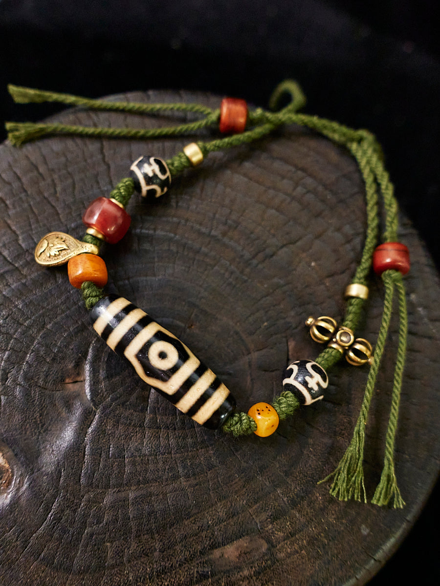 Tri-Eye Guardian Talisman Necklace