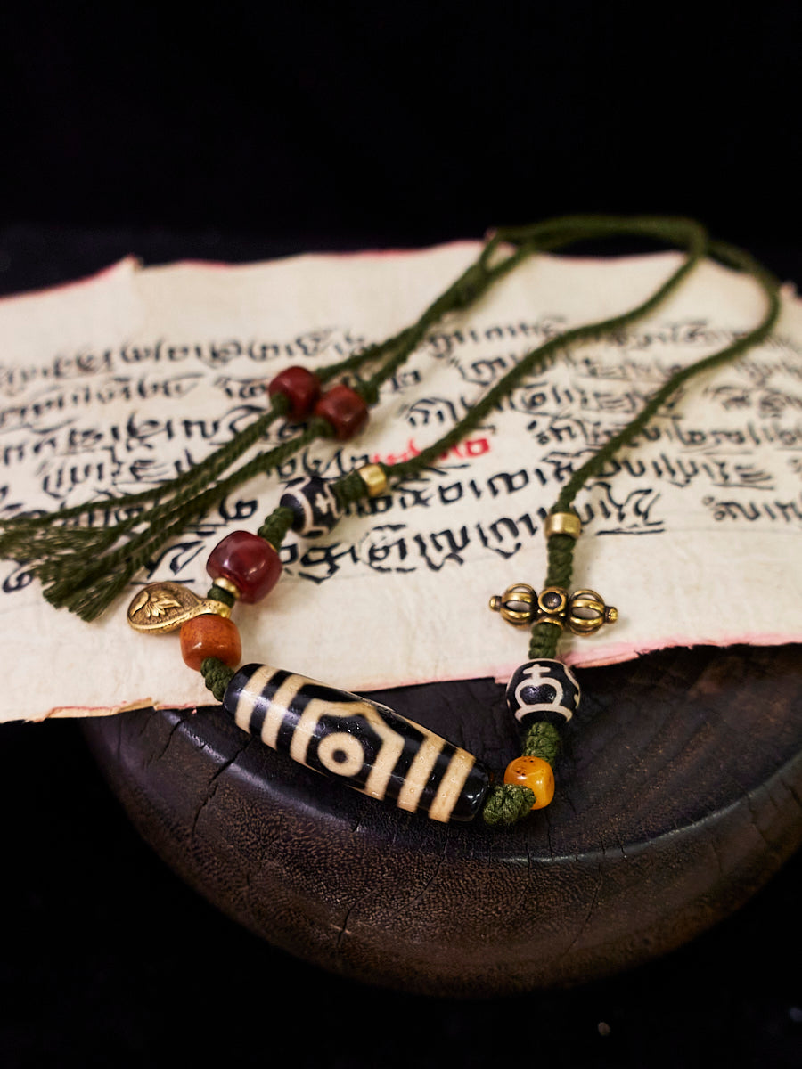 Tri-Eye Guardian Talisman Necklace
