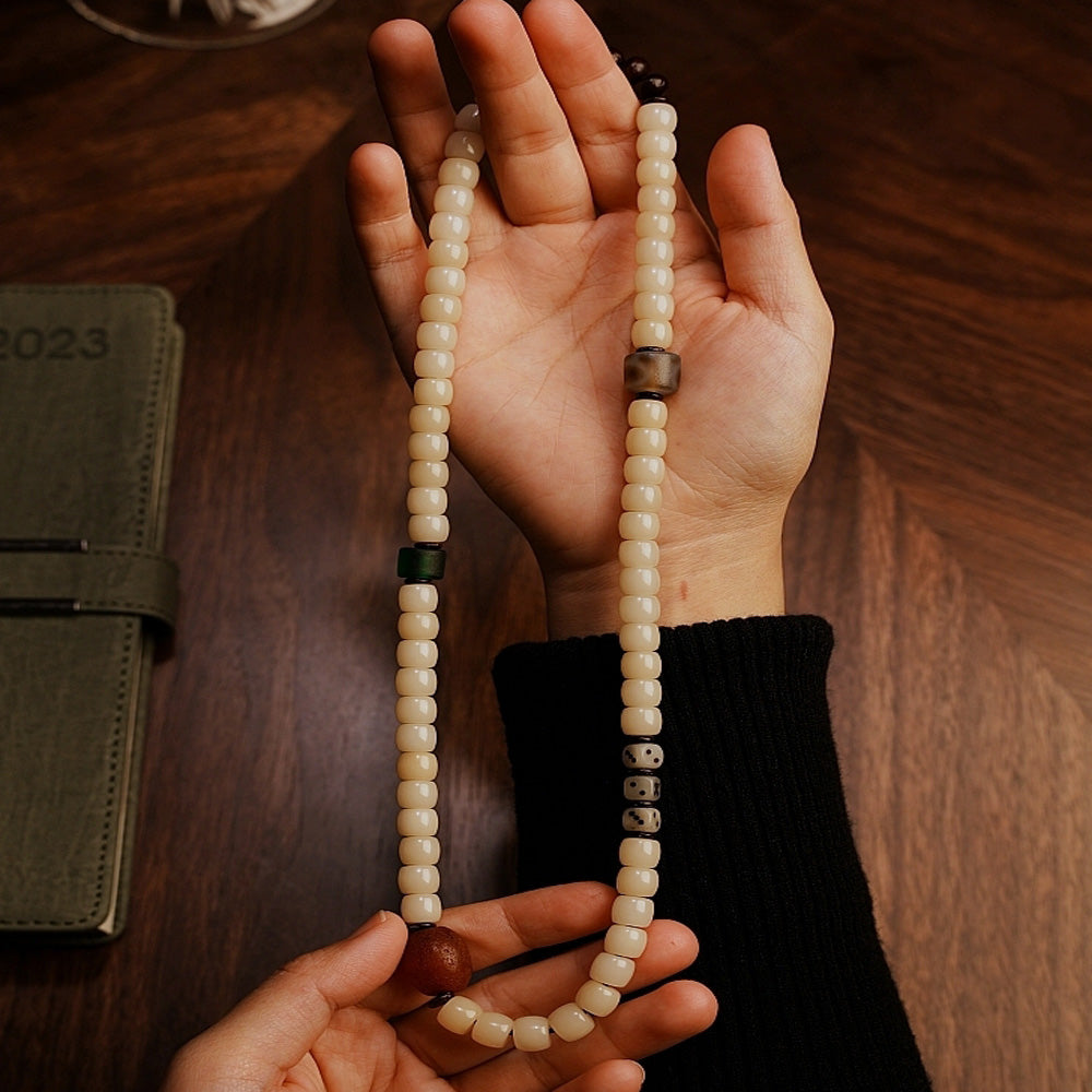 Sacred Bodhi Agate Protection Necklace