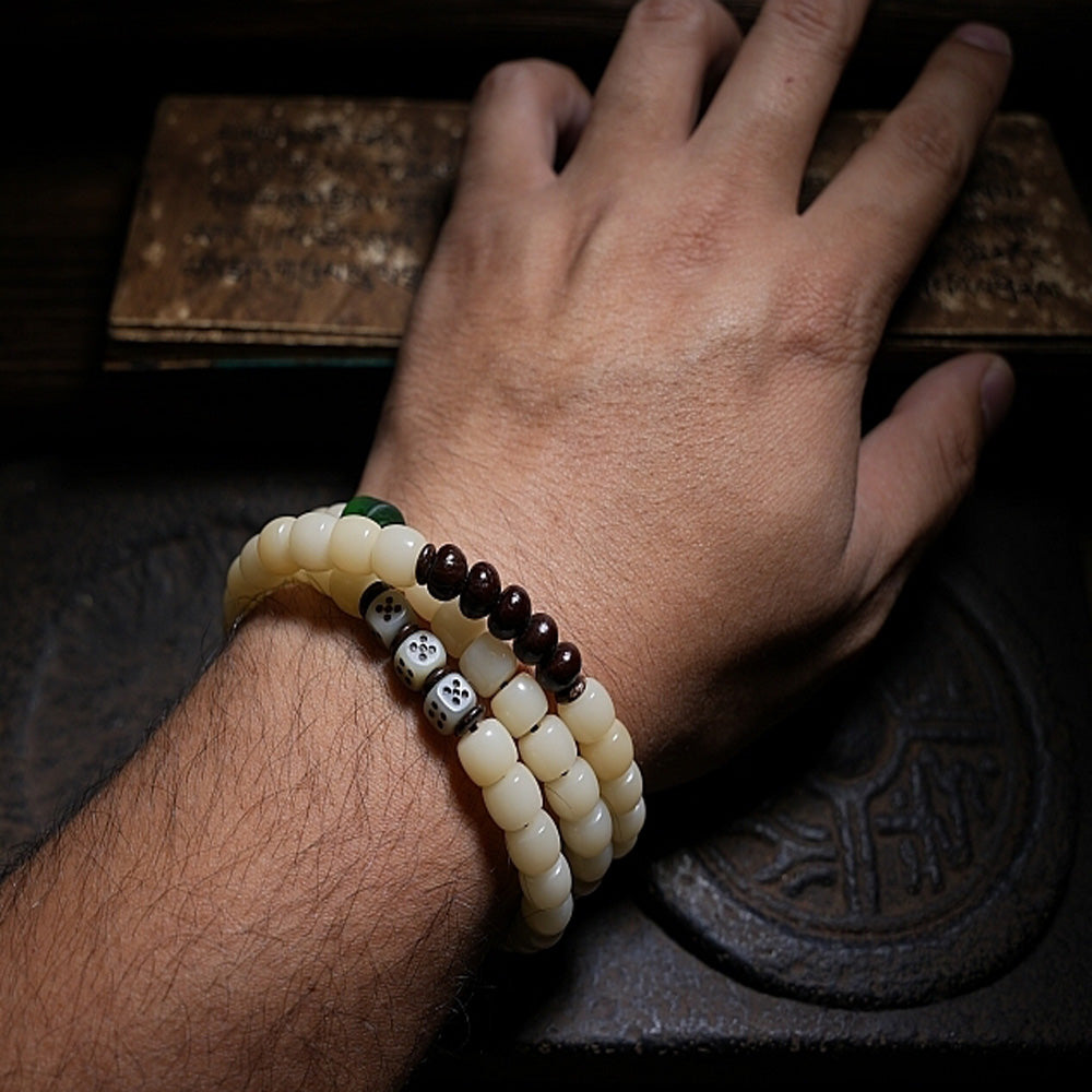 Sacred Bodhi Agate Protection Necklace