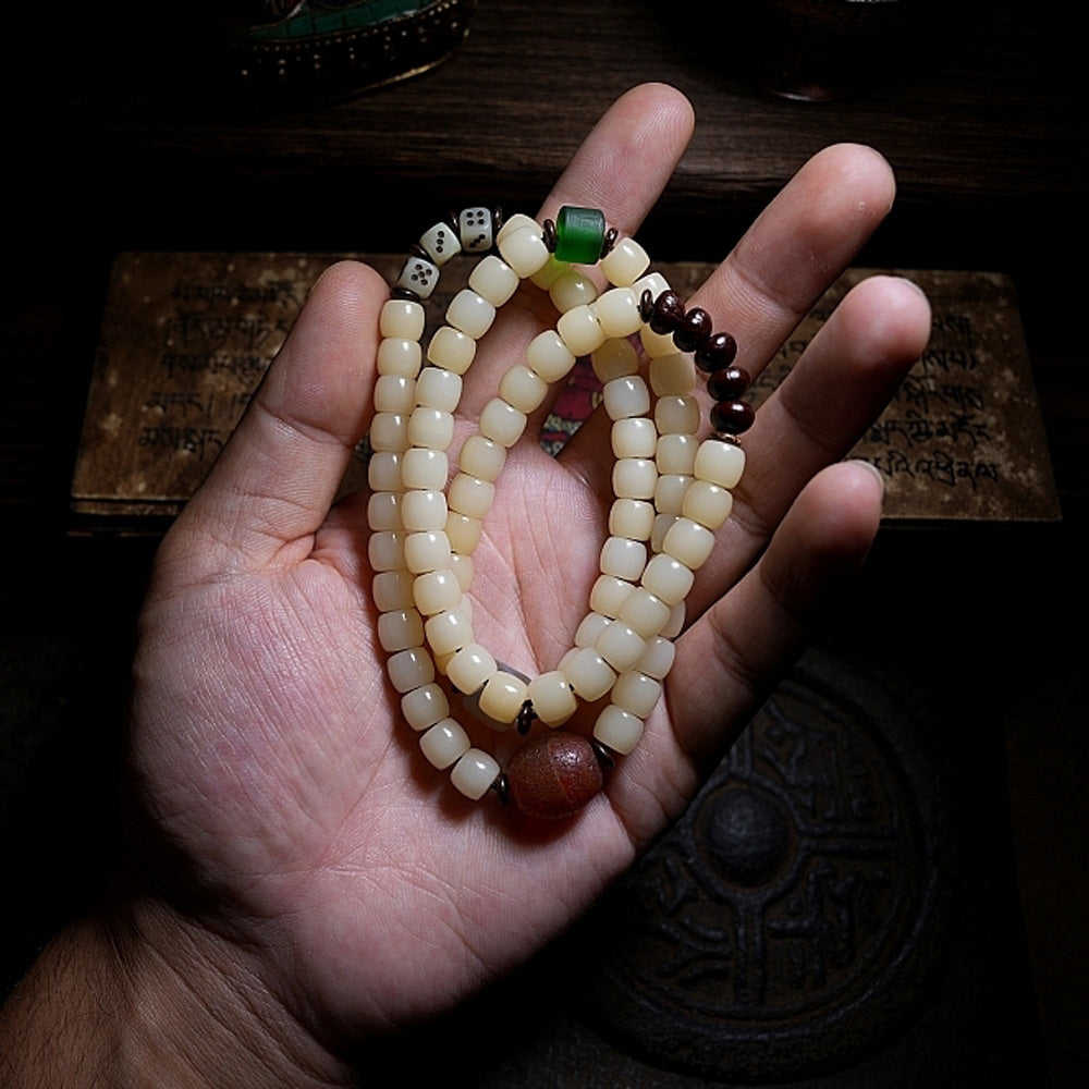 Sacred Bodhi Agate Protection Necklace