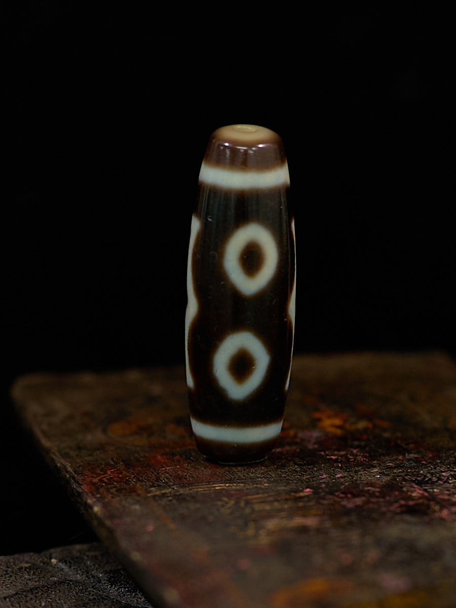 Eternal Sovereign Nine-Eyed Dzi Necklace