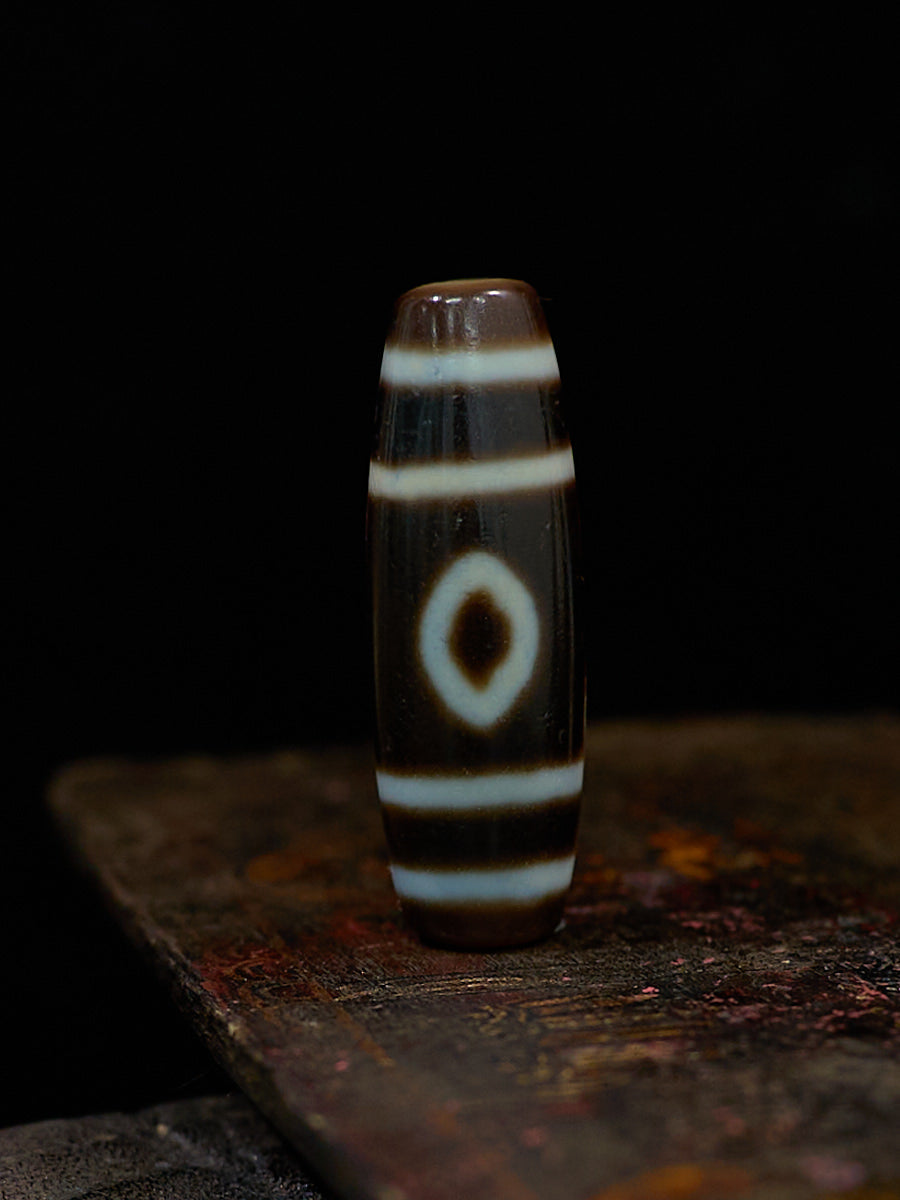 Eternal Sovereign Nine-Eyed Dzi Necklace