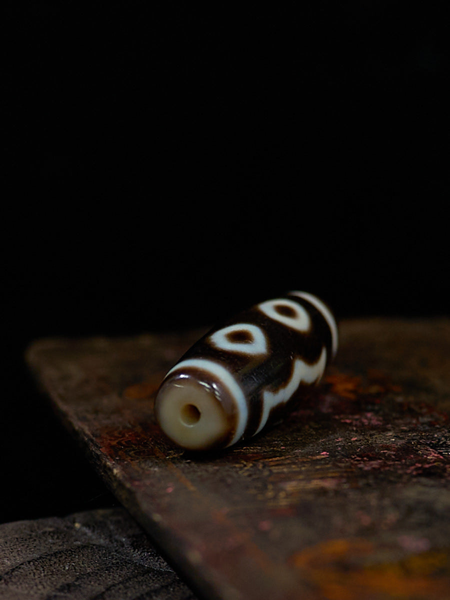 Eternal Sovereign Nine-Eyed Dzi Necklace