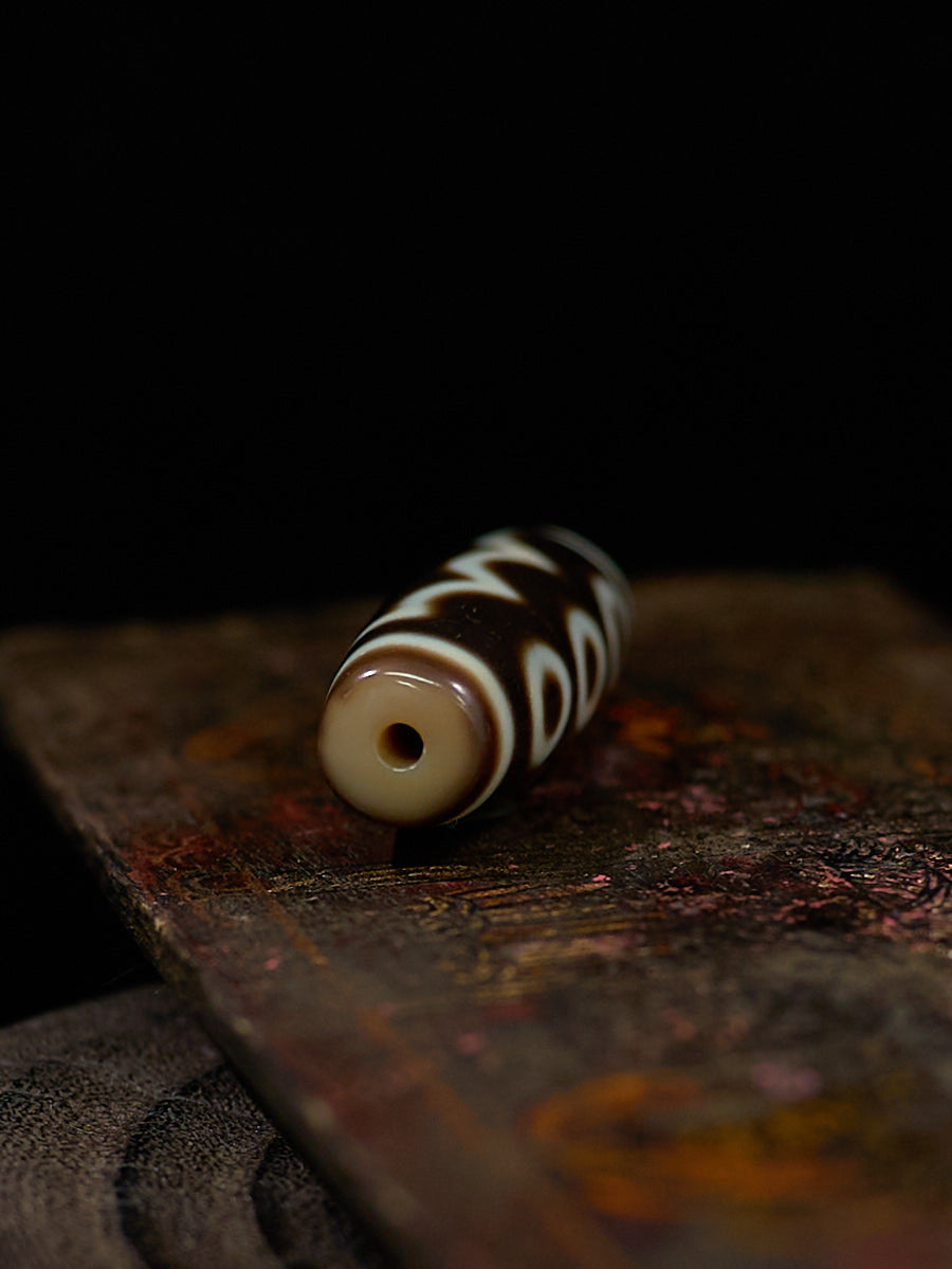 Eternal Sovereign Nine-Eyed Dzi Necklace
