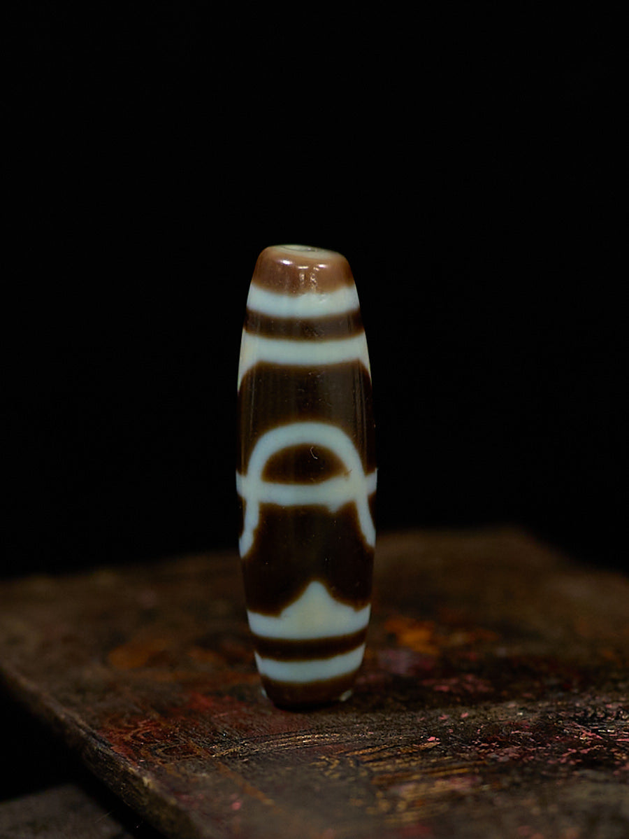 Eternal Sovereign Nine-Eyed Dzi Necklace
