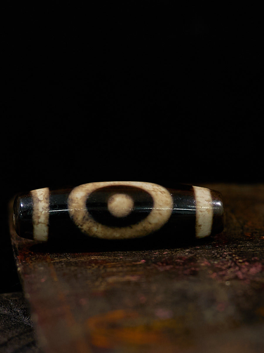 Eternal Sovereign Nine-Eyed Dzi Necklace