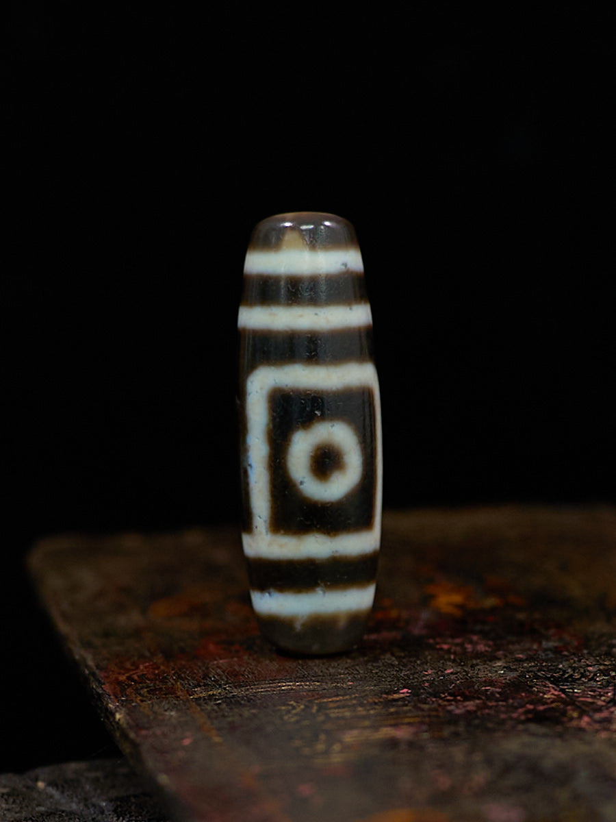 Eternal Sovereign Nine-Eyed Dzi Necklace