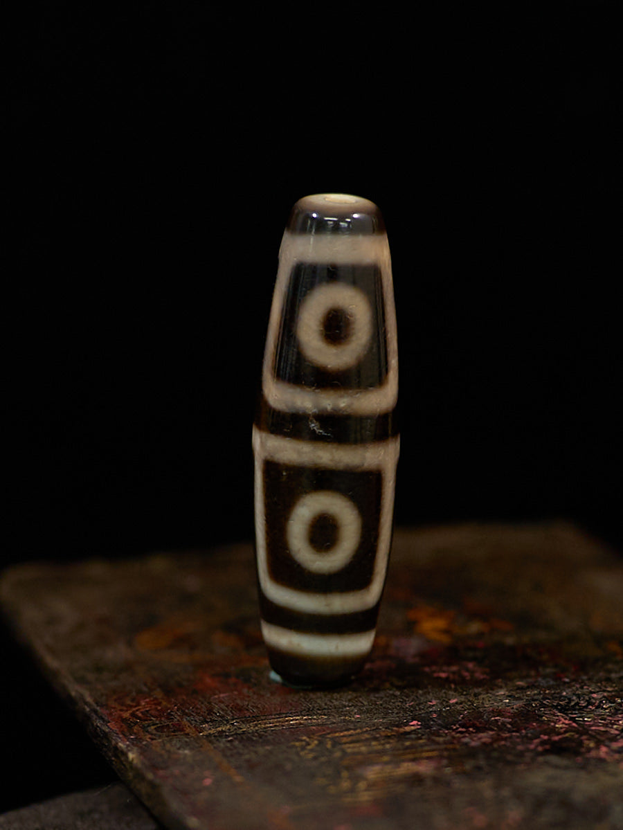 Eternal Sovereign Nine-Eyed Dzi Necklace
