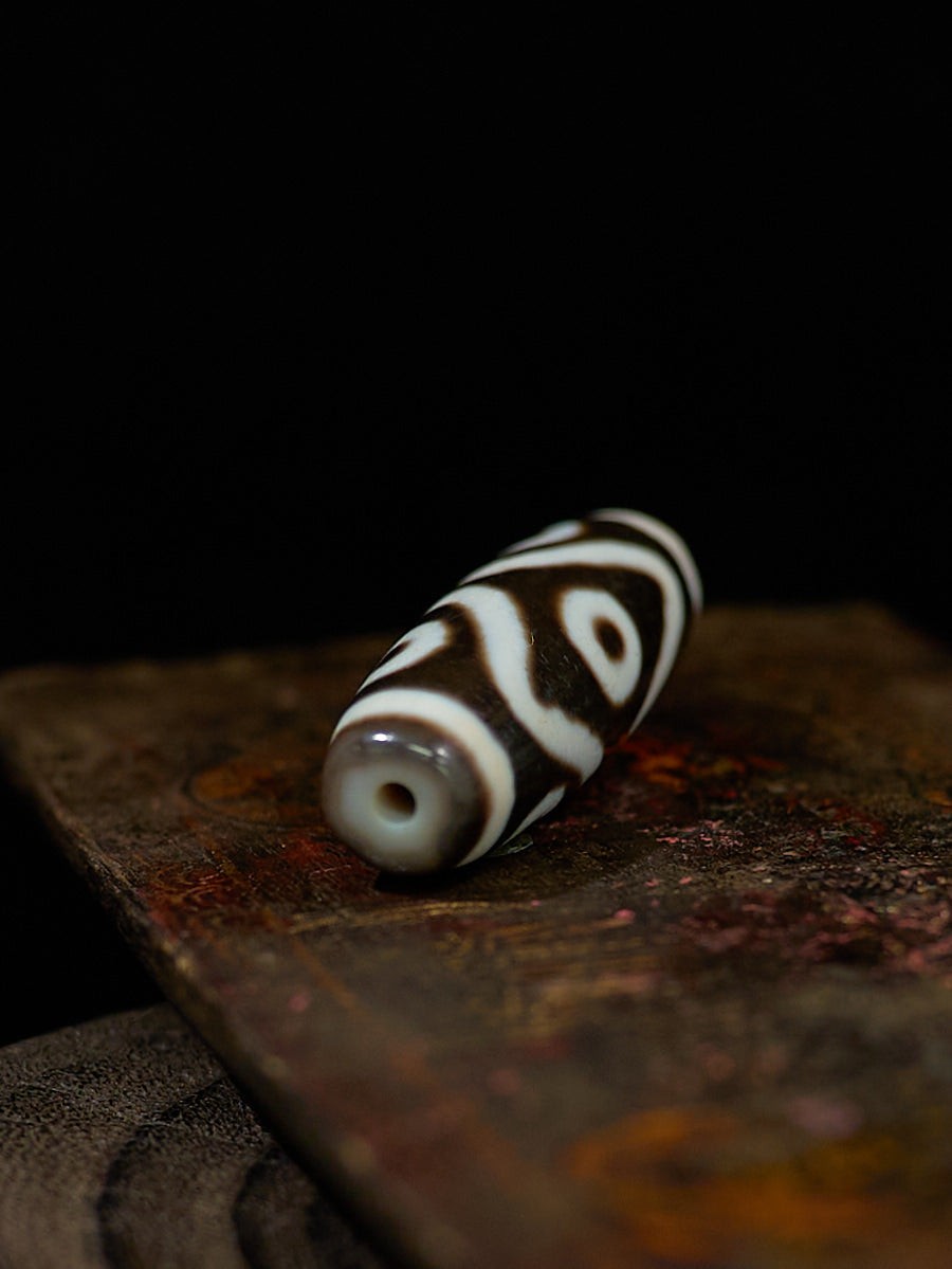Eternal Sovereign Nine-Eyed Dzi Necklace