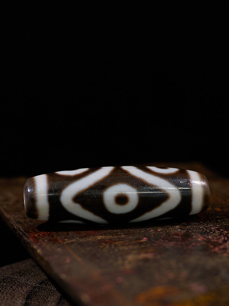 Eternal Sovereign Nine-Eyed Dzi Necklace
