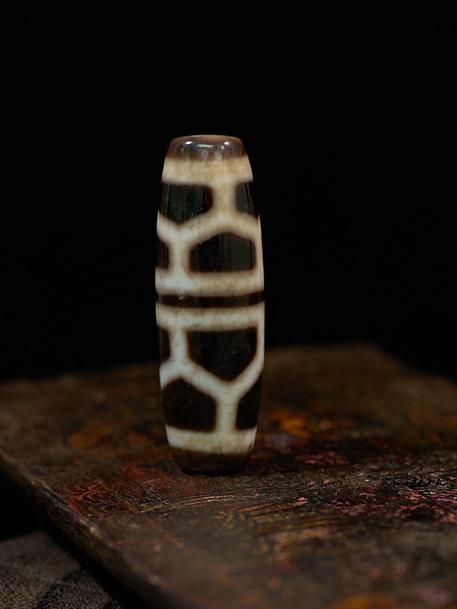 Eternal Sovereign Nine-Eyed Dzi Necklace