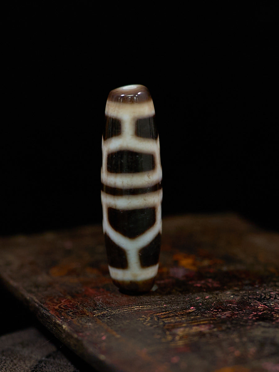 Eternal Sovereign Nine-Eyed Dzi Necklace
