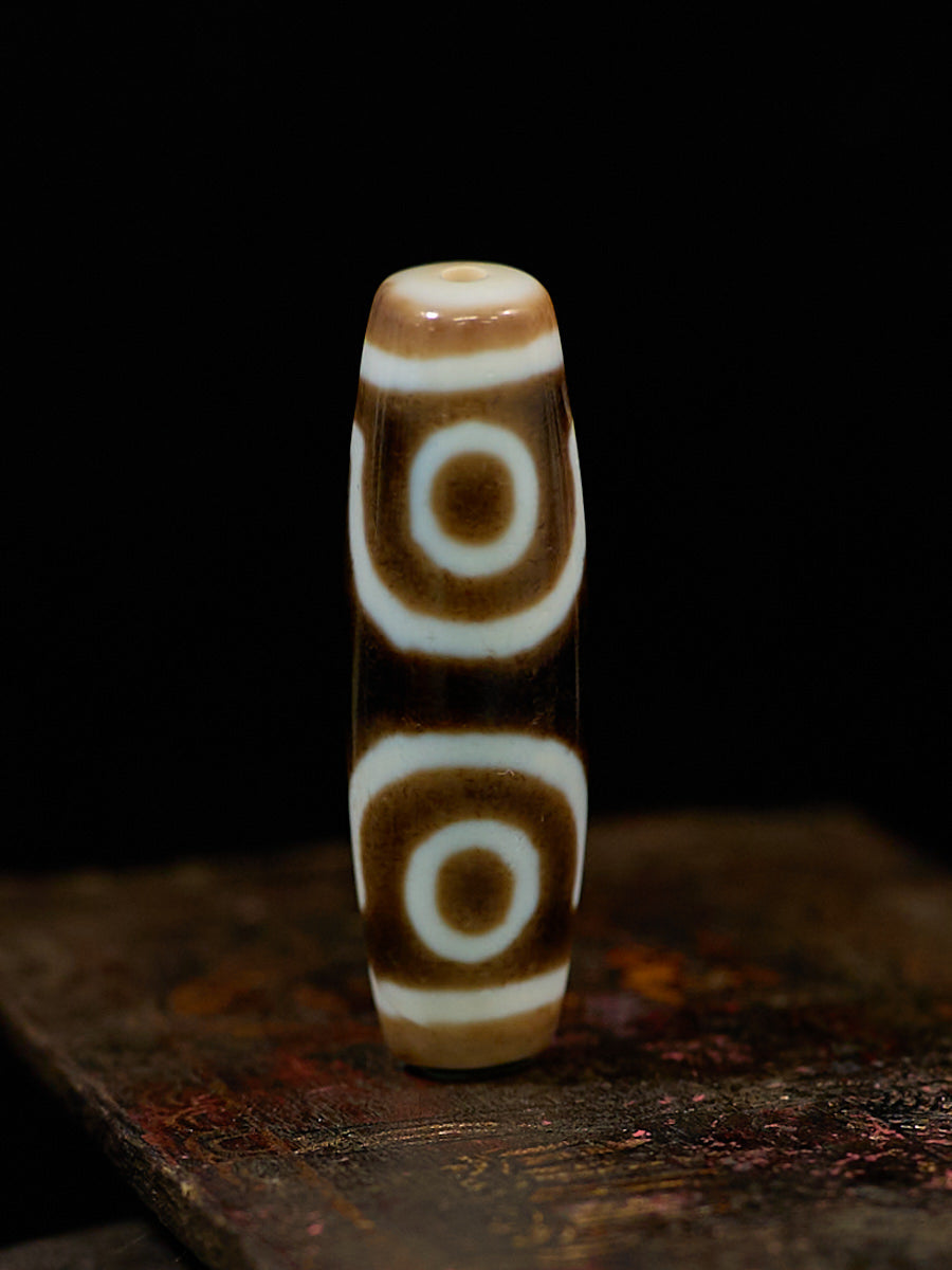 Eternal Sovereign Nine-Eyed Dzi Necklace